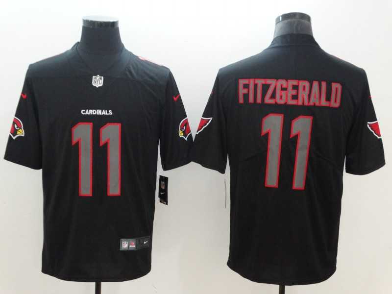 Nike Cardinals 11 Larry Fitzgerald Black Impact Limited Jersey,We sell and wholesale Nike Cardinals 11 Larry Fitzgerald Black Impact Limited Jersey on line form chian!